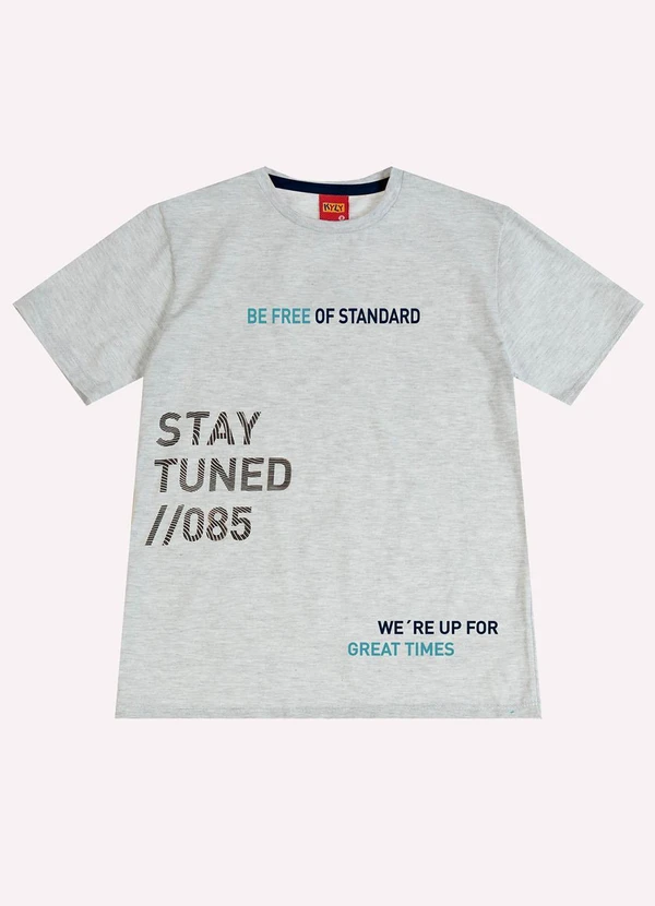 Kyly - Conjunto Infantil Menino Lettering Cinza 2