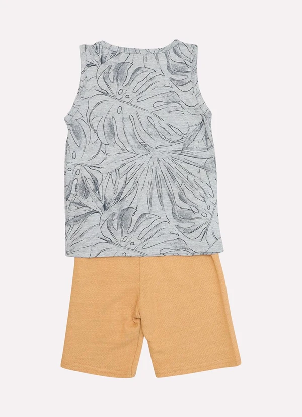 Kyly - Conjunto Infantil Menino Lettering Cinza 3