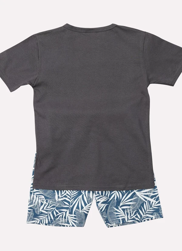 Kyly - Conjunto Infantil Menino Lettering Cinza 3