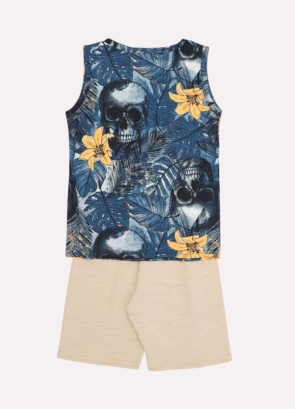 Kyly - Conjunto Infantil Menino Lettering Cinza 3