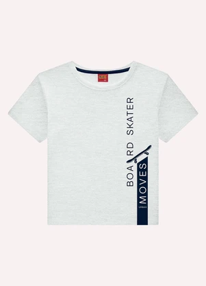 Kyly - Conjunto Infantil Menino Lettering Cinza - KYLY