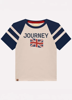 Milon - Conjunto Infantil Menino Lettering Marrom - MILON