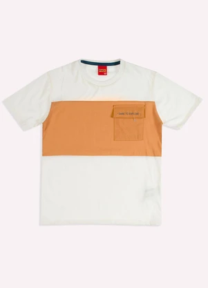 Kyly - Conjunto Infantil Menino Lettering Off White - KYLY