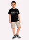 Kyly - Conjunto Infantil Menino Lettering Preto - variação: Preto