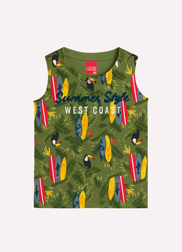 Kyly - Conjunto Infantil Menino Lettering Verde 2