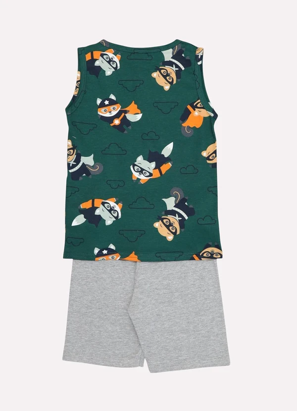 Kyly - Conjunto Infantil Menino Lettering Verde 3