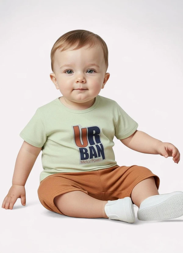 Kyly - Conjunto Infantil Menino Lettering Verde 2