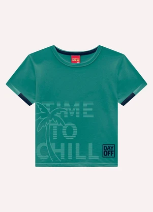 Kyly - Conjunto Infantil Menino Lettering Verde - KYLY