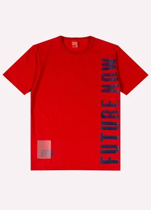 Kyly - Conjunto Infantil Menino Lettering Vermelho - KYLY