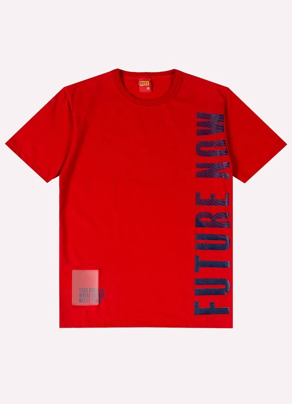 Kyly - Conjunto Infantil Menino Lettering Vermelho 2
