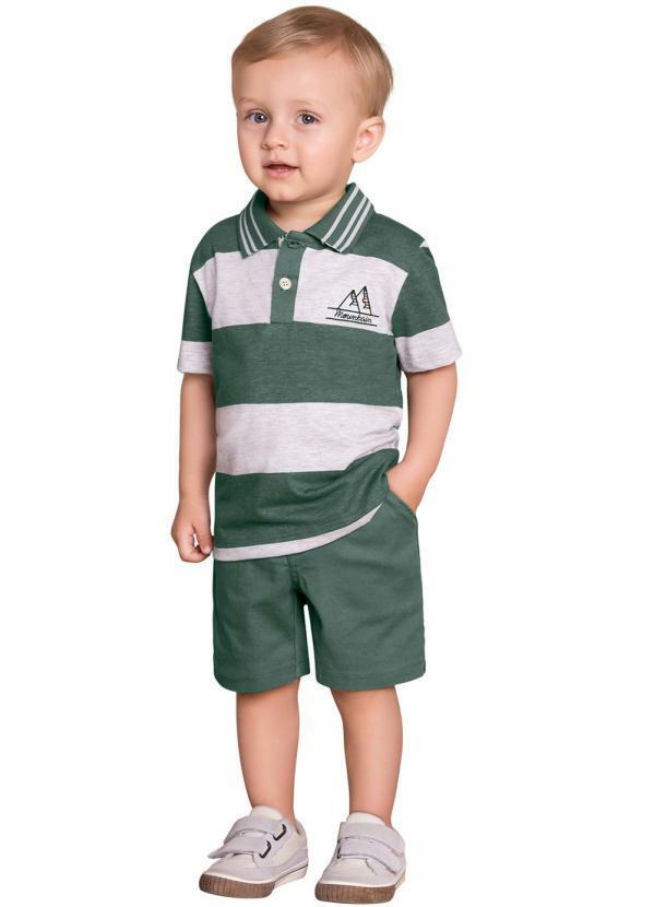 Milon - Conjunto Infantil Menino Mescla