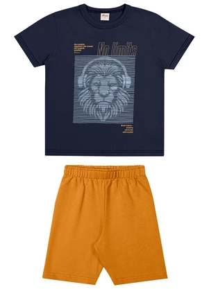 Elian - Conjunto Infantil Menino Moderno Azul - ELIAN