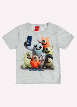 Kyly - Conjunto Infantil Menino Monstrinhos Cinza - KYLY