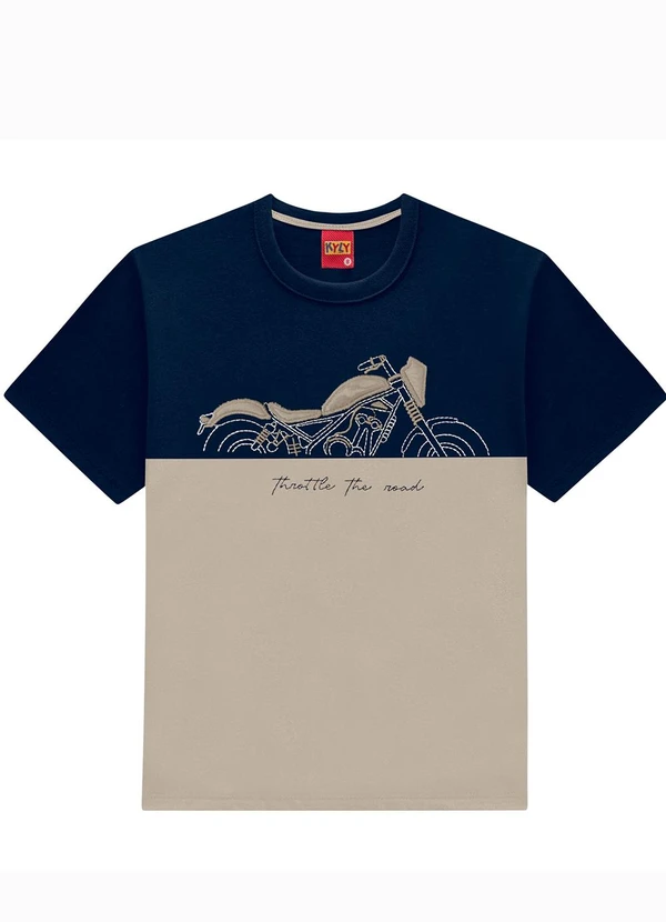 Kyly - Conjunto Infantil Menino Moto Marinho 4