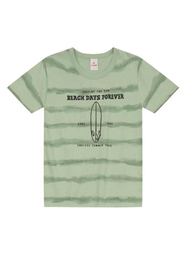 Brandili - Conjunto Infantil Menino Oversized de Surf Verde 2