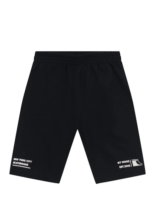 Brandili - Conjunto Infantil Menino Oversized Preto 4