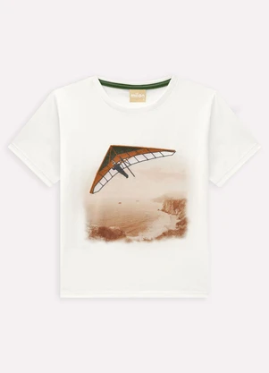 Milon - Conjunto Infantil Menino Parapente Off White - MILON