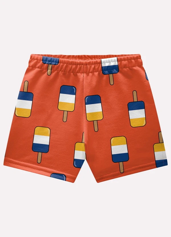 Kyly - Conjunto Infantil Menino Picolé Bege