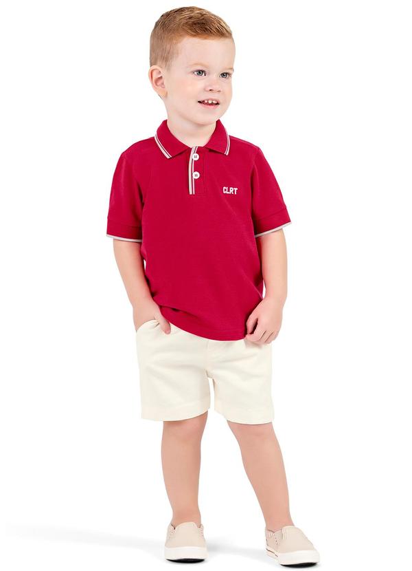 Colorittá - Conjunto Infantil Menino Polo Colorittá Vermelho 1