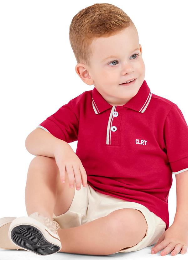 Colorittá - Conjunto Infantil Menino Polo Colorittá Vermelho 2