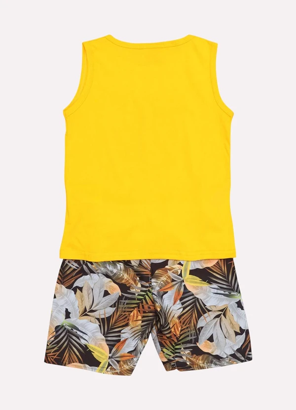 Kyly - Conjunto Infantil Menino Praia Amarelo 3