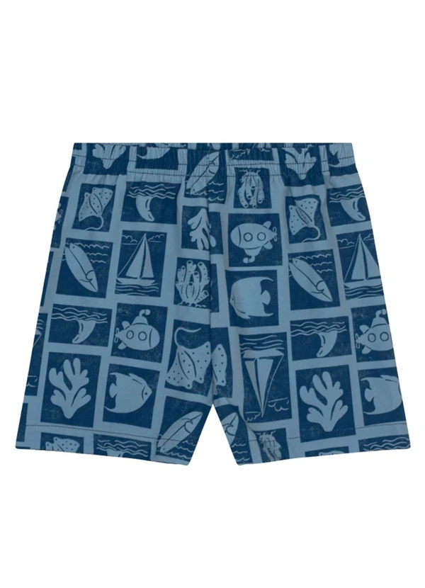 Brandili - Conjunto Infantil Menino Praiano Azul 2