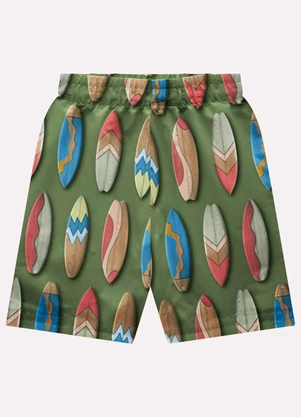 Kyly - Conjunto Infantil Menino Pranchas Bege - KYLY