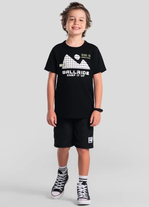 Brandili - Conjunto Infantil Menino  Preto - BRANDILI