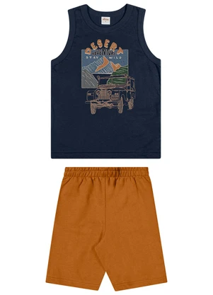 Elian - Conjunto Infantil Menino Radical Azul - ELIAN