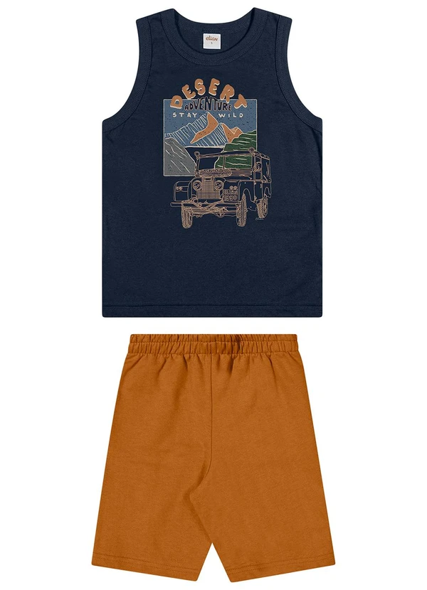 Elian - Conjunto Infantil Menino Radical Azul 2