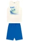 Elian - Conjunto Infantil Menino Radical Bege - variação: Bege