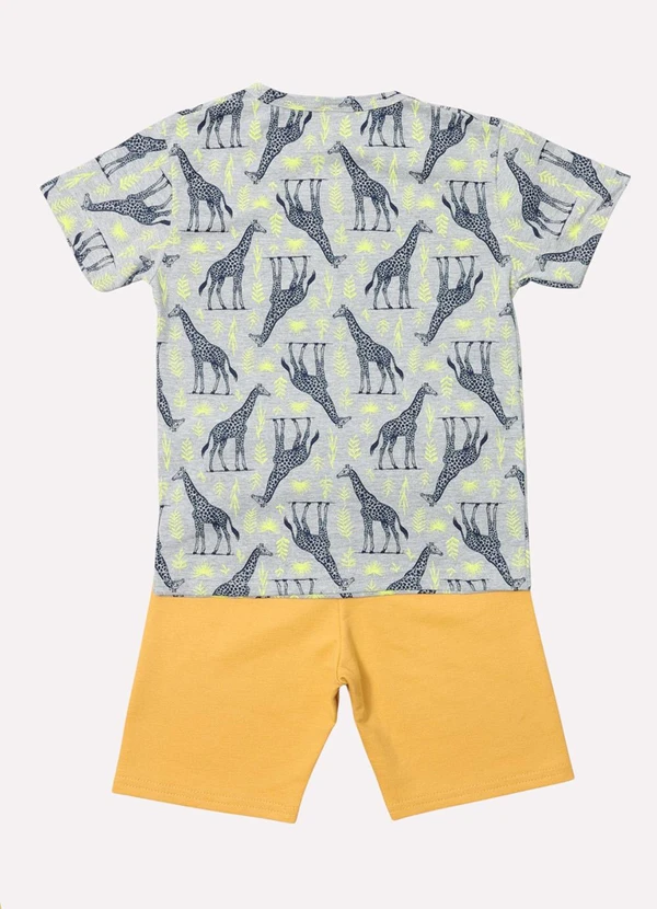Kyly - Conjunto Infantil Menino Safari Cinza 3