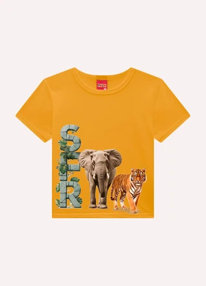 Kyly - Conjunto Infantil Menino Selva Amarelo - KYLY