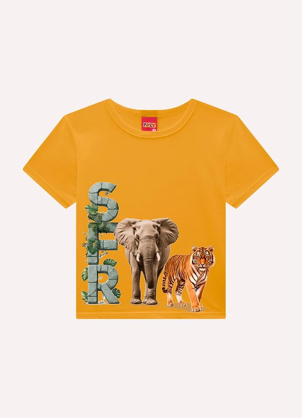 Kyly - Conjunto Infantil Menino Selva Amarelo 2