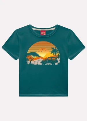 Kyly - Conjunto Infantil Menino Selva Verde - KYLY