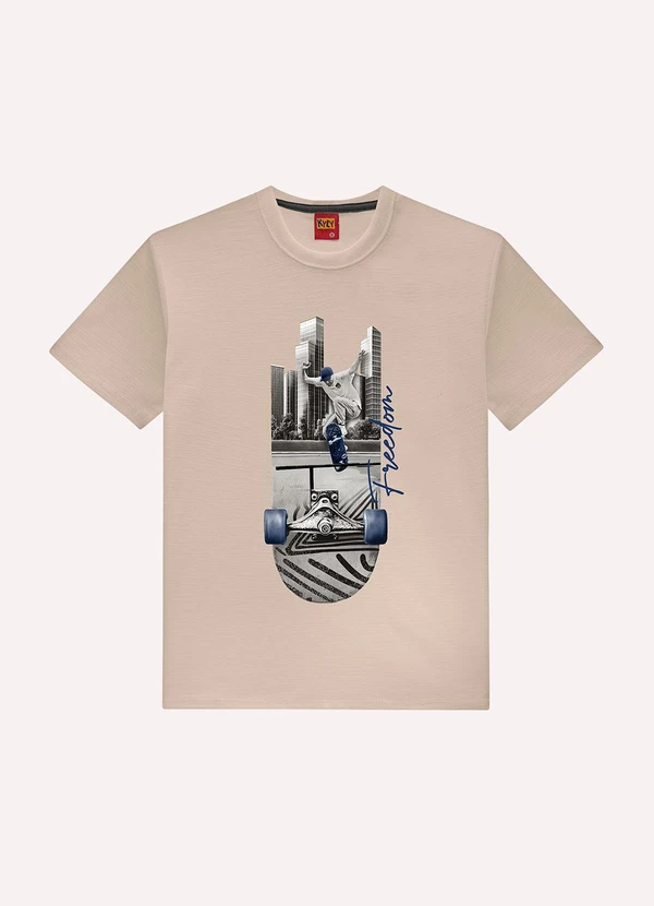 Kyly - Conjunto Infantil Menino Skate Bege 2