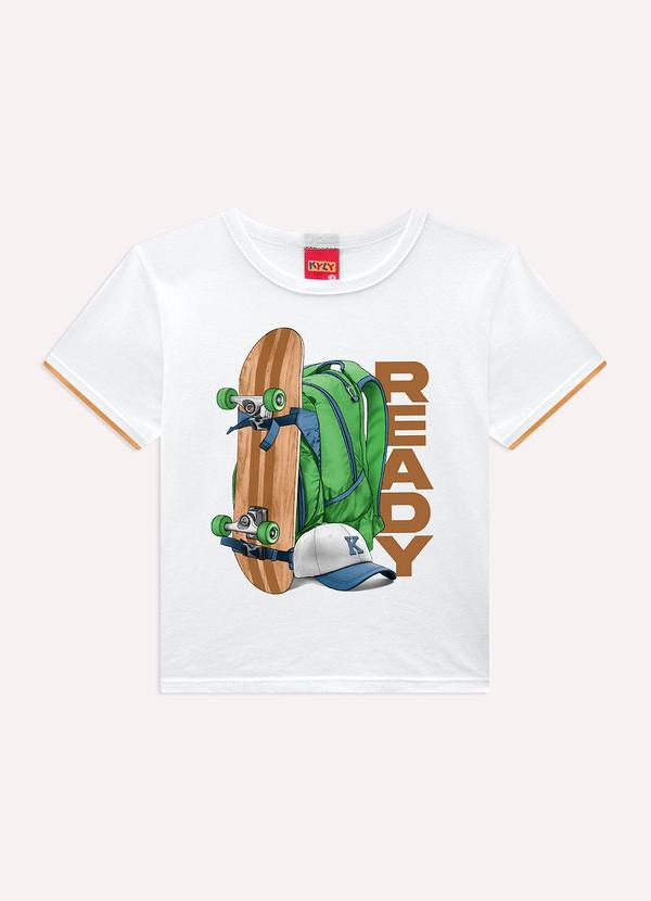 Kyly - Conjunto Infantil Menino Skate Branco 3