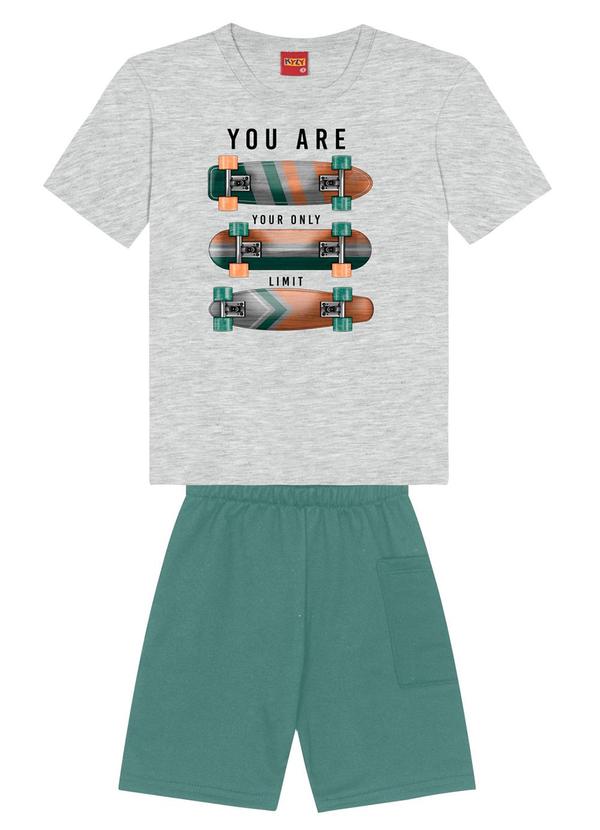 Kyly - Conjunto Infantil Menino Skate Cinza