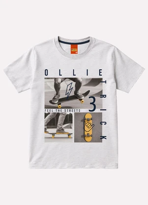 Kyly - Conjunto Infantil Menino Skate Cinza - KYLY