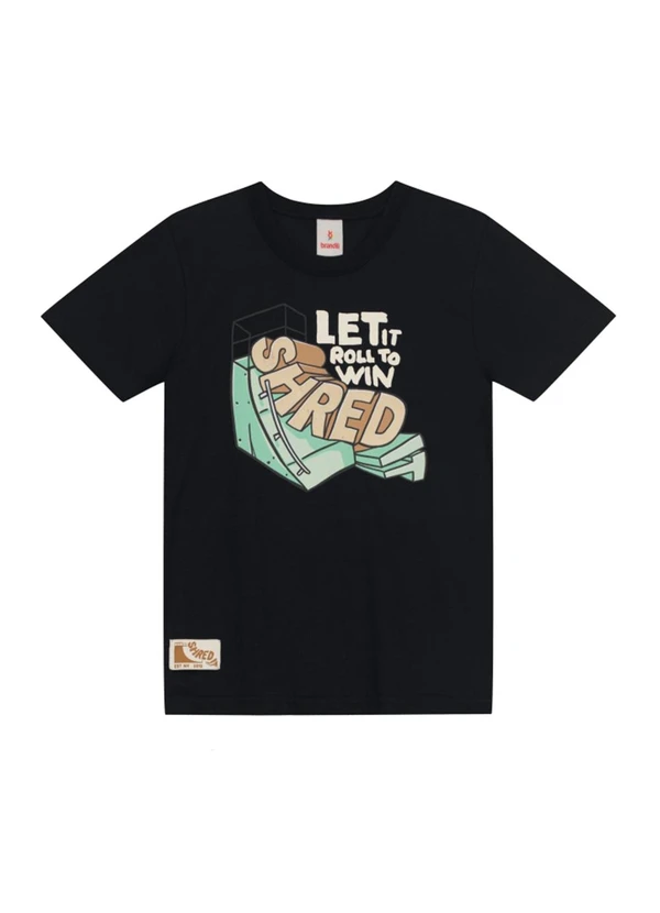 Brandili - Conjunto Infantil Menino Skate em Gel Preto 3