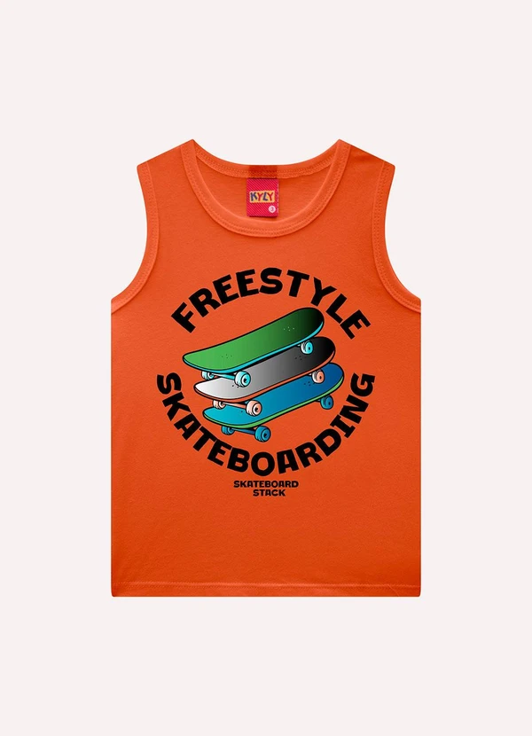 Kyly - Conjunto Infantil Menino Skate Laranja 3
