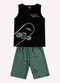 Kyly - Conjunto Infantil Menino Skate Cinza - variação: Preto