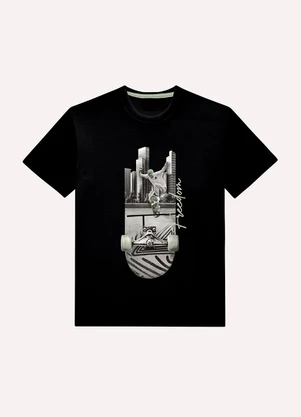 Kyly - Conjunto Infantil Menino Skate Preto - KYLY