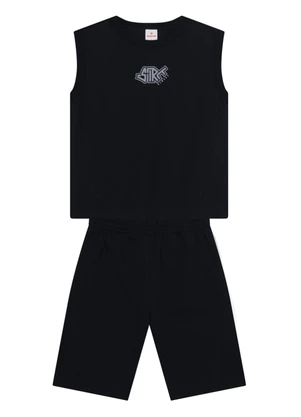 Brandili - Conjunto Infantil Menino Skate Preto - BRANDILI