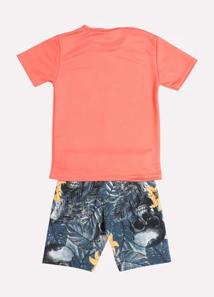 Kyly - Conjunto Infantil Menino Skate Vermelho - KYLY