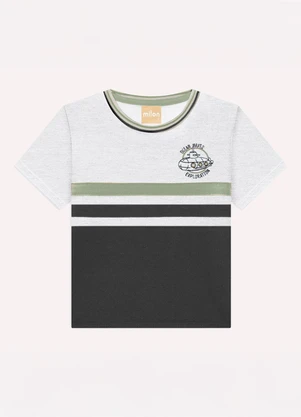 Milon - Conjunto Infantil Menino Submarino Cinza - MILON