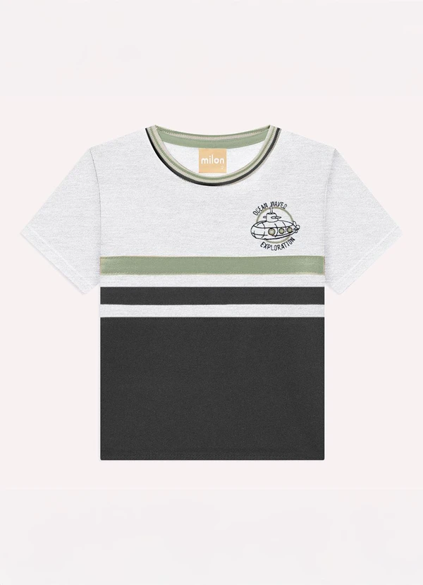 Milon - Conjunto Infantil Menino Submarino Cinza 2