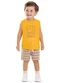 Colorittá - Conjunto Infantil Menino Sunshine Relevo Amarelo - variação: Amarelo