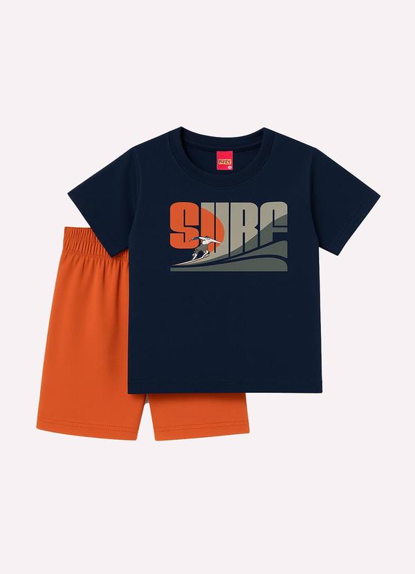Kyly - Conjunto Infantil Menino Surf Azul Marinho 1