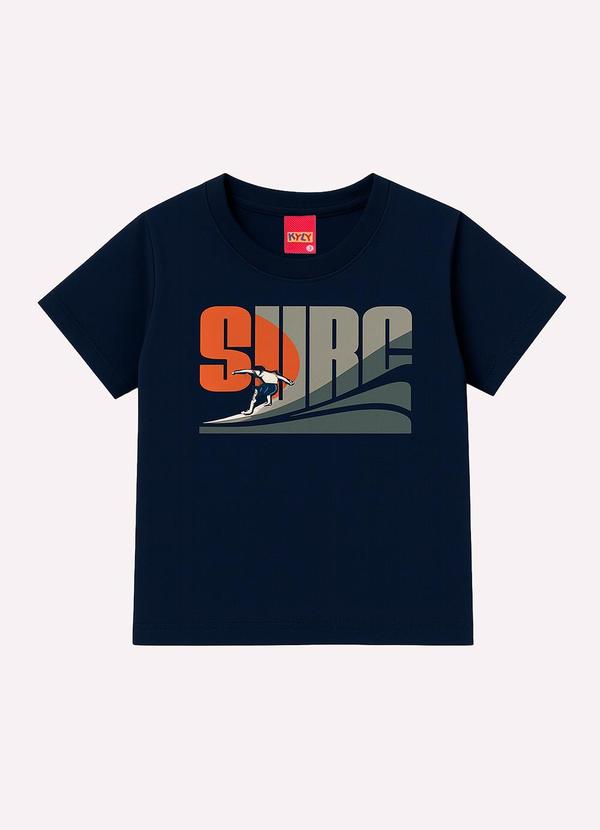 Kyly - Conjunto Infantil Menino Surf Azul Marinho 2